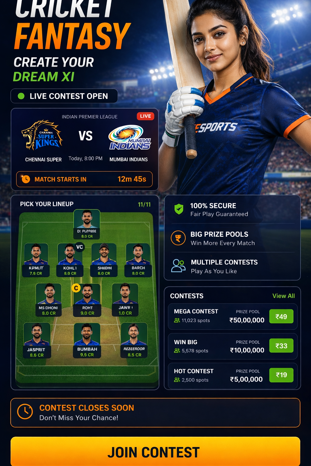 Cricket APK Zone cricket matchday visual